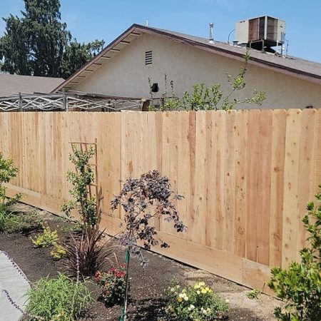 Cedar fence