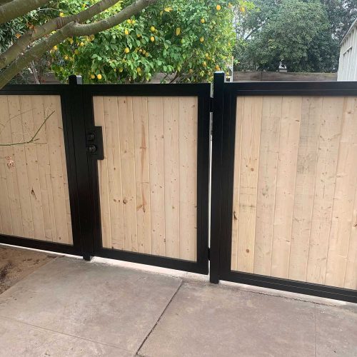 Services wooden gates