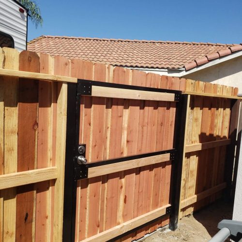 Services wooden gates