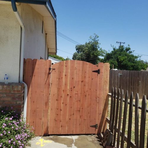 Services wooden gates